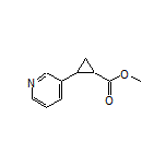 Methyl 2-(Pyridin-3-yl)cyclopropanecarboxylate