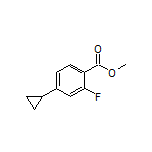 Methyl 4-Cyclopropyl-2-fluorobenzoate