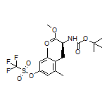 Methyl (S)-2-(Boc-amino)-3-[2,6-dimethyl-4-[[(trifluoromethyl)sulfonyl]oxy]phenyl]propanoate