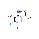 2-Amino-4,5-difluoro-3-methoxybenzoic Acid