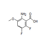 2-Amino-5,6-difluoro-3-methoxybenzoic Acid