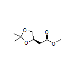 Methyl (R)-2-(2,2-Dimethyl-1,3-dioxolan-4-yl)acetate