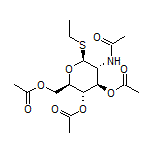(2R,3S,4R,5R,6S)-5-Acetamido-2-(acetoxymethyl)-6-(ethylthio)tetrahydro-2H-pyran-3,4-diyl Diacetate