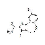 10-Bromo-3-iodo-5,6-dihydrobenzo[f]imidazo[1,2-d][1,4]oxazepine-2-carboxamide