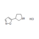 5-(Pyrrolidin-3-yl)isoxazole Hydrochloride