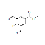 Methyl 3,5-Diformyl-4-iodobenzoate