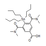 3,5-Bis(dimethylcarbamoyl)-4-(tributylstannyl)benzoic Acid