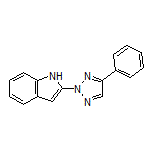2-(4-Phenyl-2H-1,2,3-triazol-2-yl)-1H-indole