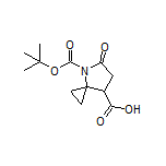 4-Boc-5-oxo-4-azaspiro[2.4]heptan-7-carboxylic Acid