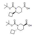 trans-1-Boc-6-cyclobutylpiperidine-3-carboxylic Acid