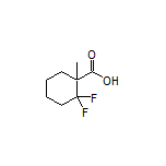 2,2-Difluoro-1-methylcyclohexanecarboxylic Acid