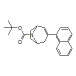 8-Boc-3-(1-naphthyl)-8-azabicyclo[3.2.1]oct-2-ene