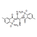 (1,2-Dicyanoethene-1,2-diyl)bis(5-methyl-2-sulfamoylbenzamide)