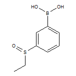 (3-(Ethylsulfinyl)phenyl)boronic acid