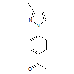 1-(4-(3-甲基-1H-吡唑-1-基)苯基)乙酮