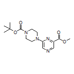 Methyl 6-(4-Boc-piperazin-1-yl)pyrazine-2-carboxylate