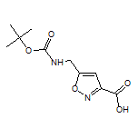 5-(((tert-Butoxycarbonyl)amino)methyl)isoxazole-3-carboxylicacid