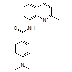 4-(二甲基氨基)-N-(2-甲基喹啉-8-基)苯甲酰胺