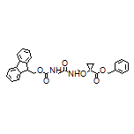 Benzyl 1-[[2-(Fmoc-amino)acetamido]methoxy]cyclopropane-1-carboxylate