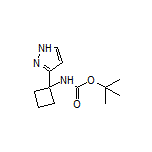 N-Boc-1-(3-pyrazolyl)cyclobutan-1-amine