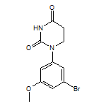 1-(3-Bromo-5-methoxyphenyl)dihydropyrimidine-2,4(1H,3H)-dione