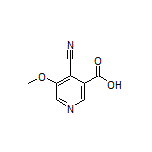 4-Cyano-5-methoxynicotinic Acid