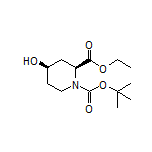 Ethyl (2S,4R)-1-Boc-4-hydroxypiperidine-2-carboxylate