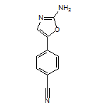 4-(2-Aminooxazol-5-yl)benzonitrile