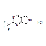 2-(Trifluoromethyl)-6,7-dihydro-5H-pyrrolo[3,4-d]pyrimidine Hydrochloride