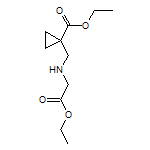 Ethyl1-((2-ethoxy-2-oxoethylamino)methyl)cyclopropanecarboxylate
