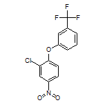2-Chloro-4-nitro-1-(3-(trifluoromethyl)phenoxy)benzene