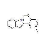 2-(2-Methoxy-5-methylphenyl)-1H-indole