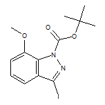 3-碘-7-甲氧基-1H-吲唑-1-羧酸叔丁酯
