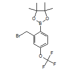 2-(2-(Bromomethyl)-4-(trifluoromethoxy)phenyl)-4,4,5,5-tetramethyl-1,3,2-dioxaborolane