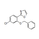 2-[2-(Benzyloxy)-4-chlorophenyl]oxazole