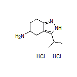 3-Isopropyl-4,5,6,7-tetrahydro-2H-indazol-5-amine Dihydrochloride