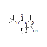 1-[Boc-(ethyl)amino]cyclobutanecarboxylic Acid
