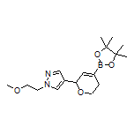 6-[1-(2-Methoxyethyl)-1H-pyrazol-4-yl]-3,6-dihydro-2H-pyran-4-boronic Acid Pinacol Ester
