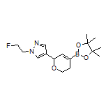 6-[1-(2-Fluoroethyl)-1H-pyrazol-4-yl]-3,6-dihydro-2H-pyran-4-boronic Acid Pinacol Ester