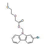 (2-Bromo-9H-carbazole-9-yl)methyl 2-(2-methoxyethoxy)acetate