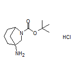 6-Boc-6-azabicyclo[3.2.1]octan-1-amine Hydrochloride