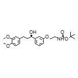 (R)-1-[3-[2-(Boc-amino)ethoxy]phenyl]-3-(3,4-dimethoxyphenyl)-1-propanol