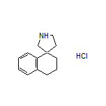 3,4-Dihydro-2H-spiro[naphthalene-1,3’-pyrrolidine] Hydrochloride