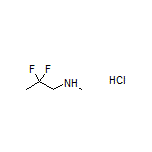 2,2-Difluoro-N-methyl-1-propanamine Hydrochloride
