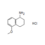 5-Methoxy-1,2,3,4-tetrahydronaphthalen-1-amine Hydrochloride