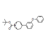 8-Boc-3-(3-phenoxyphenyl)-8-azabicyclo[3.2.1]oct-2-ene