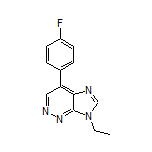 9-Ethyl-6-(4-fluorophenyl)-9H-imidazo[4,5-c]pyridazine