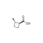 (1S,2R)-2-Methylcyclobutanecarboxylic Acid