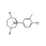 (1S,5R)-3-(4-Chloro-3-methylphenyl)-8-azabicyclo[3.2.1]oct-2-ene