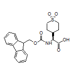 (S)-2-(Fmoc-amino)-2-(1,1-dioxidotetrahydro-2H-thiopyran-4-yl)acetic Acid
